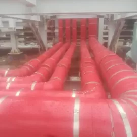 Утепление пожарной трубы пеностеклом FOAMGLAS®