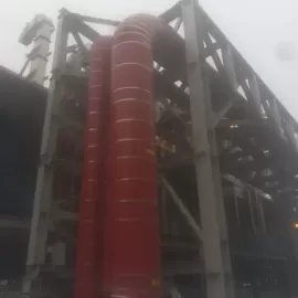 Утепление пожарной трубы пеностеклом FOAMGLAS®