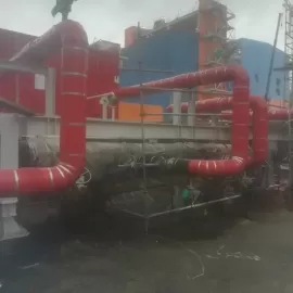 Утепление пожарной трубы пеностеклом FOAMGLAS®