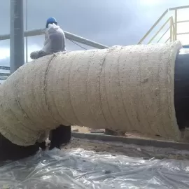 Двухслойная изоляция труб