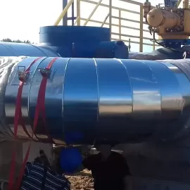 Двухслойная изоляция труб