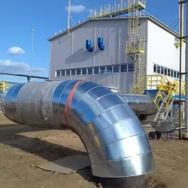 Двухслойная изоляция труб