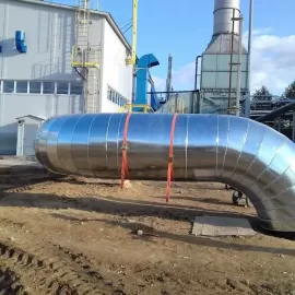Двухслойная изоляция труб