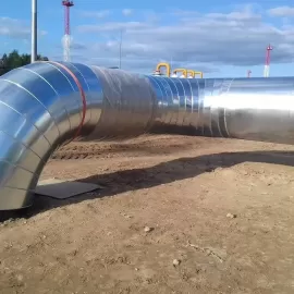 Двухслойная изоляция труб