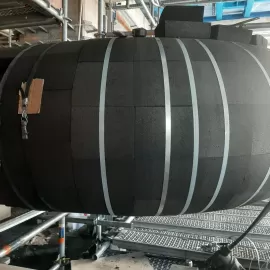 Утепление пожарной трубы пеностеклом FOAMGLAS®
