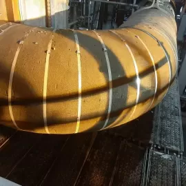 Утепление пожарной трубы пеностеклом FOAMGLAS®